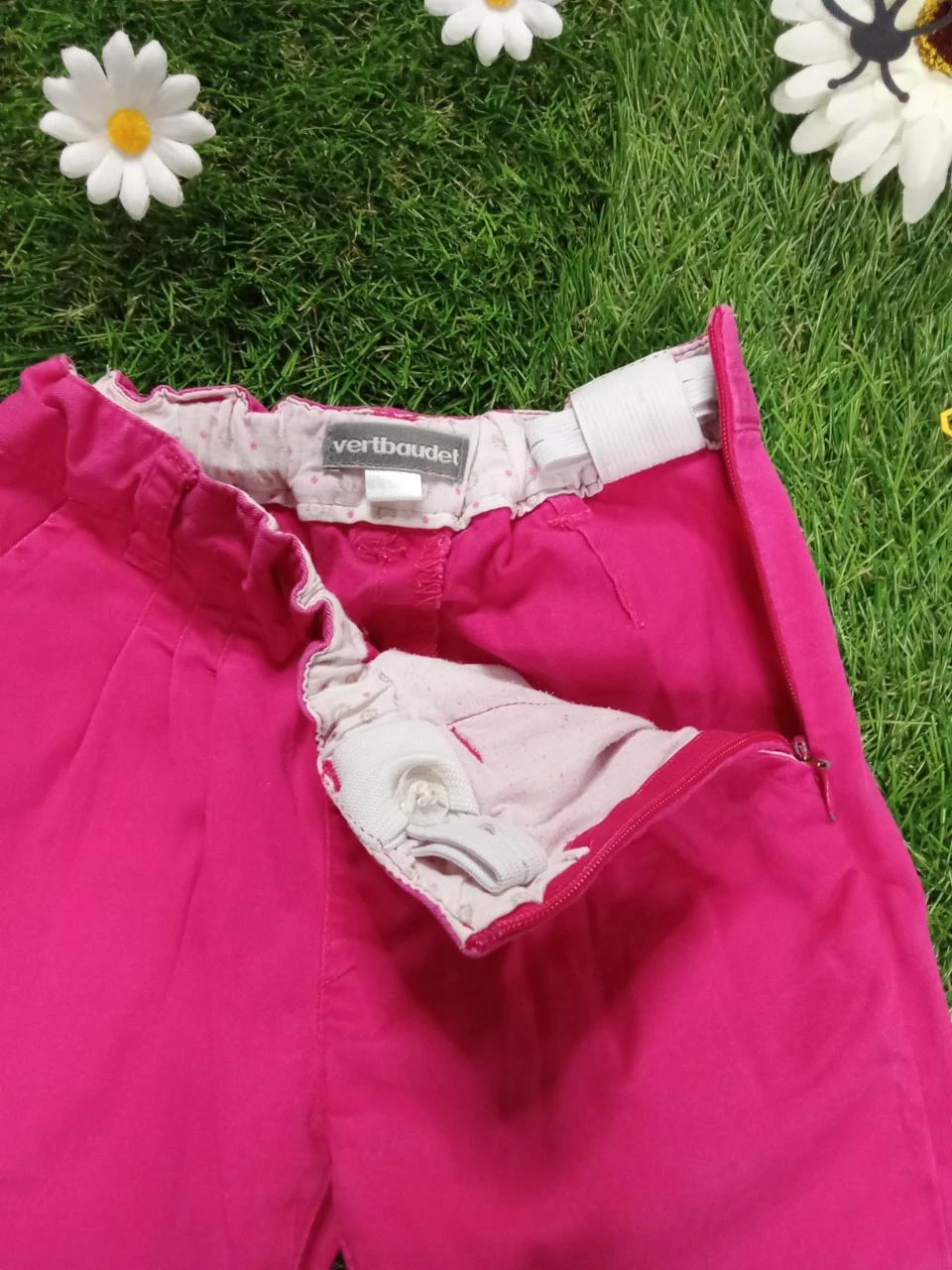 Mooie fuchsia broek Vert Baudet 3 jaar – photo 4